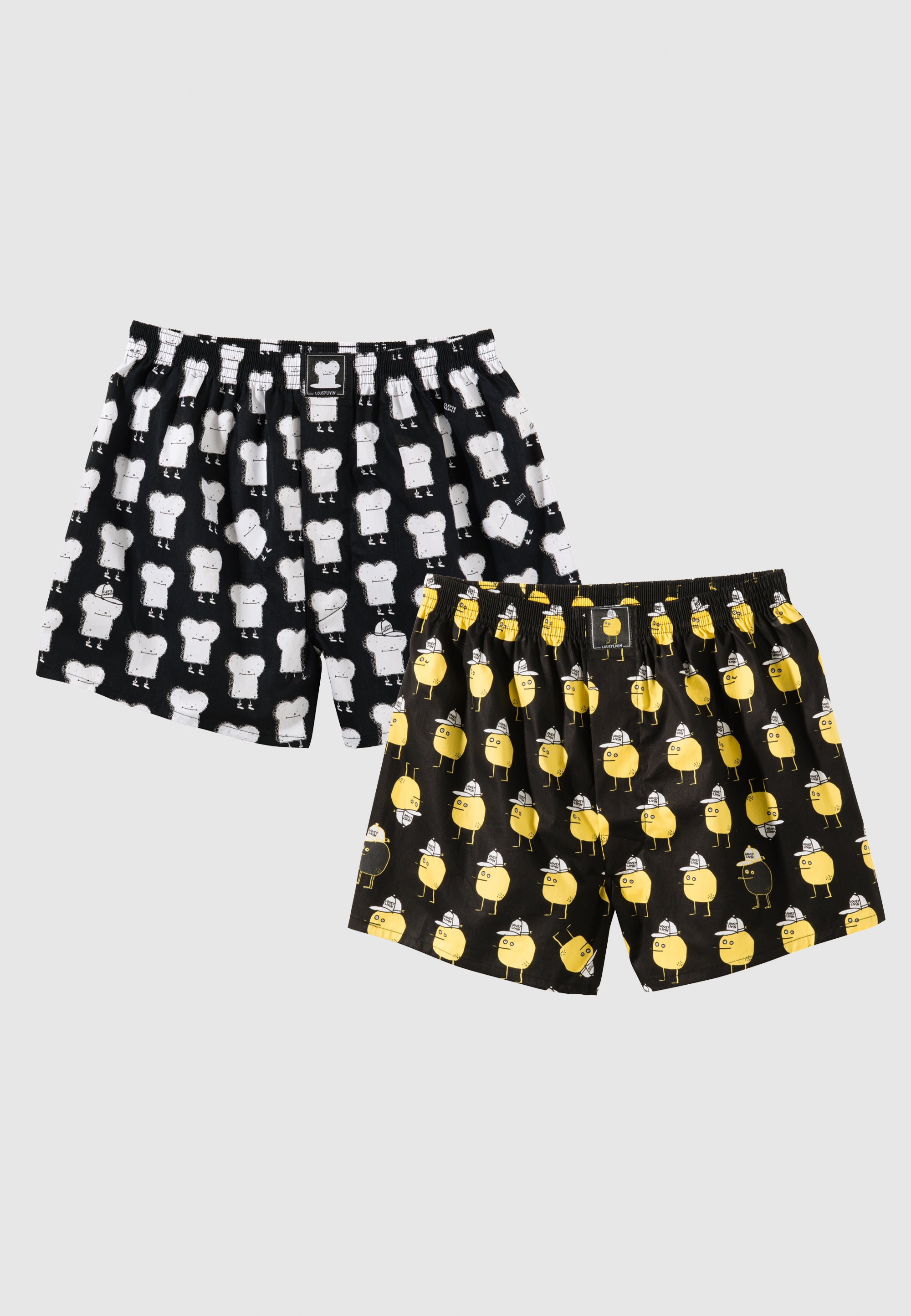 Lousy Livin Briefs Boxershorts 2-Pack Trunks Unterhose
